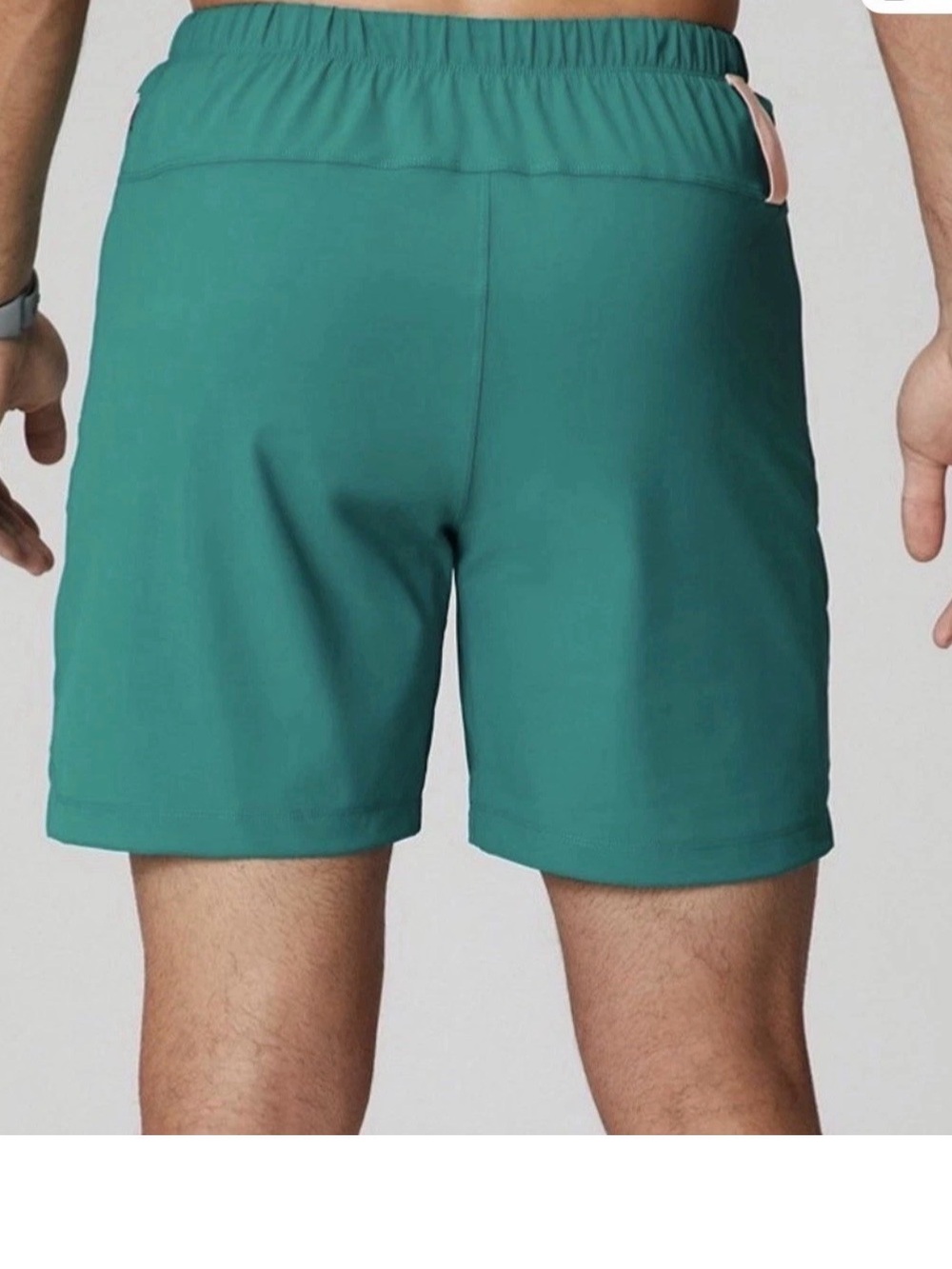 Fabletics ‘The One Short’ Shorts MiamiTide SeaBlue  Men’s Medium - Picture 4 of 7